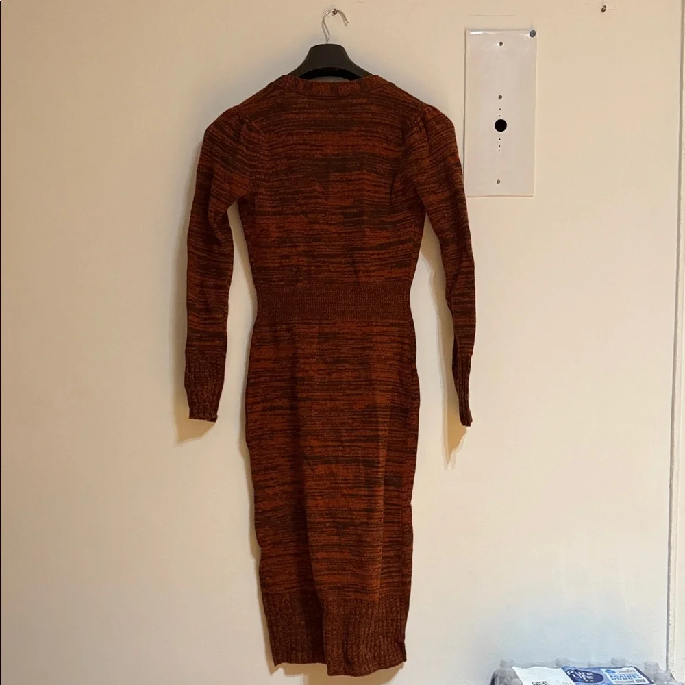 Joie Ebba Arabian Spice Sweater Wool Dress - Picture 6 of 7